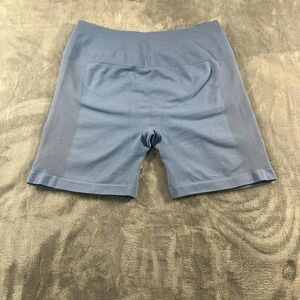 Blue biker shorts